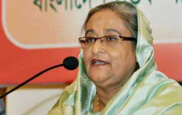 সংবাদ সম্মেলনে প্রধানমন্ত্রী

